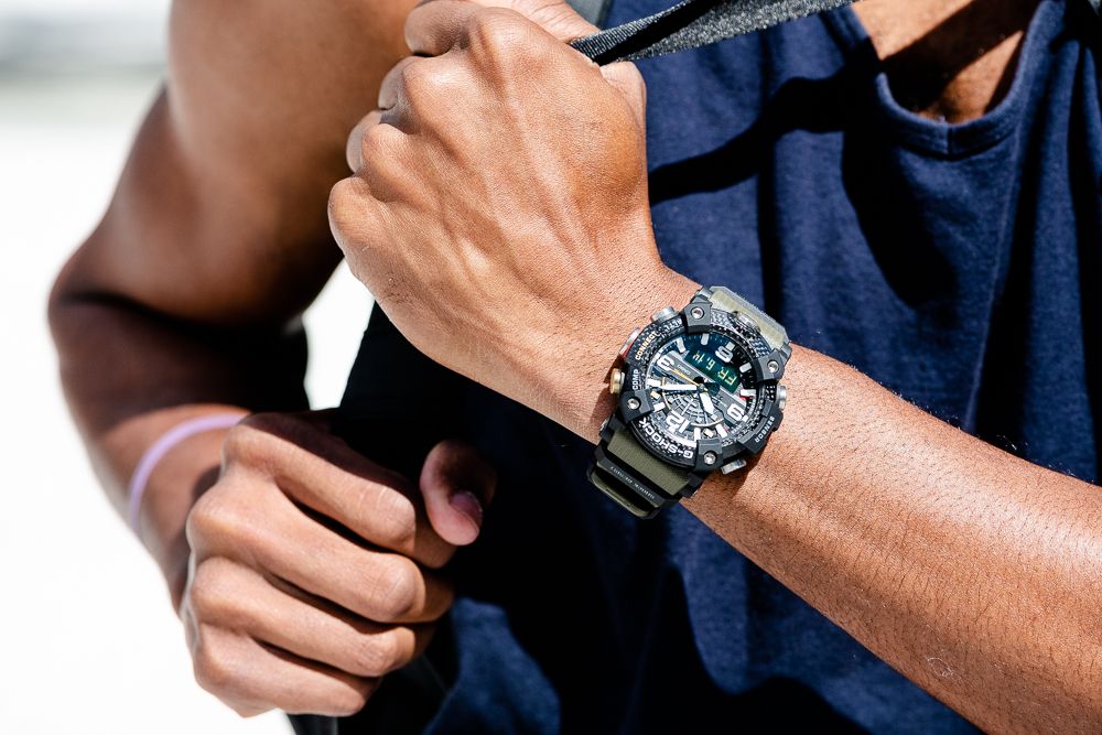 Casio Men's G-Shock Mudmaster Carbon Activity Tracking Watch product image
