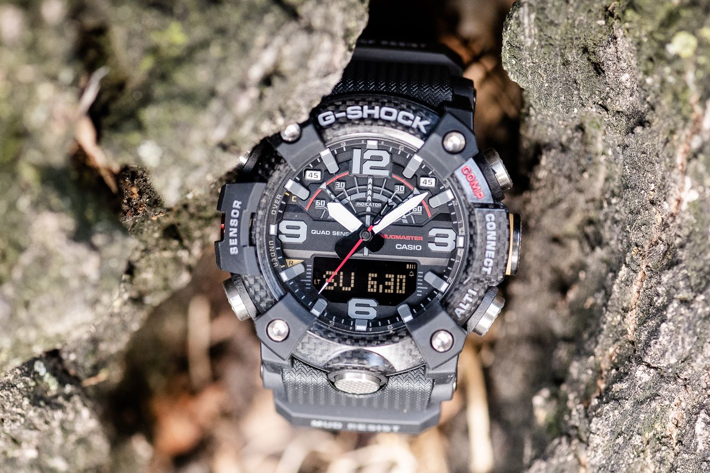 Casio Men's G-Shock Mudmaster Carbon Activity Tracking Watch product image