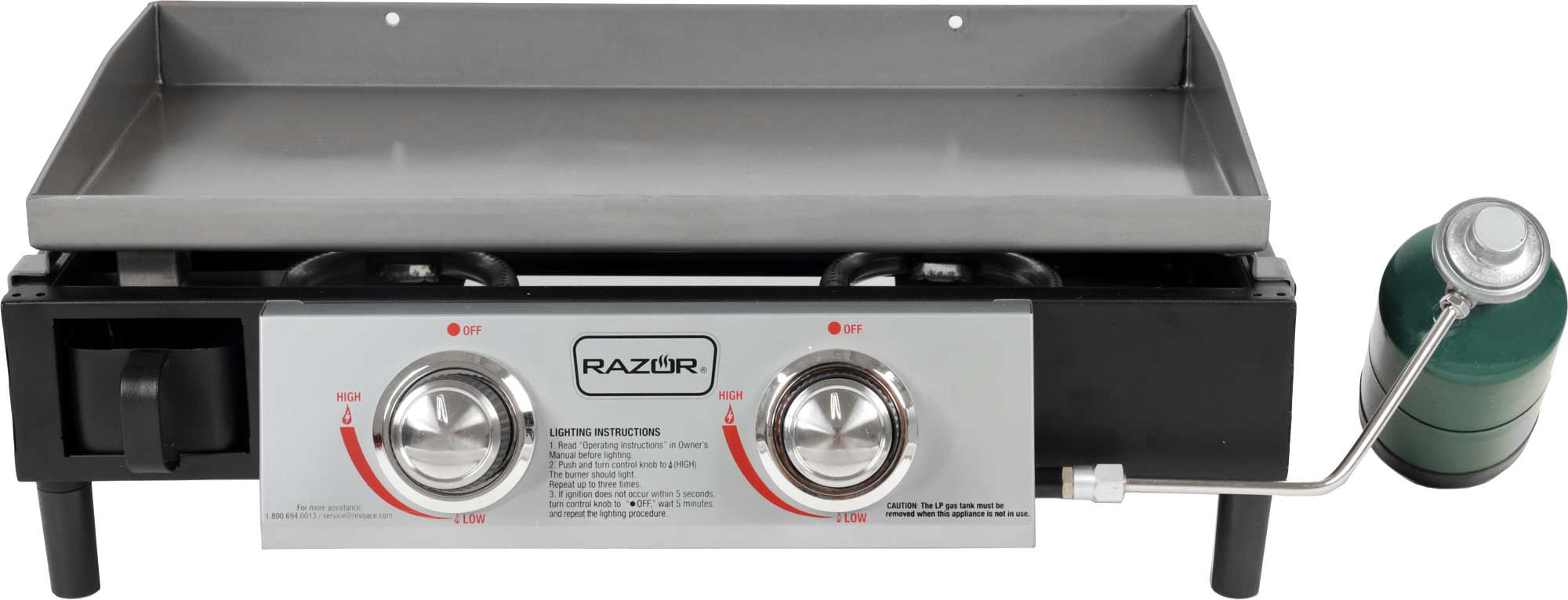 Razor Griddle 25” 2 Burner Griddle product image