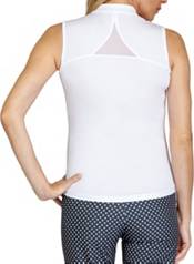 Tail Women's Sleeveless Printed 1/4 Zip Golf Polo product image