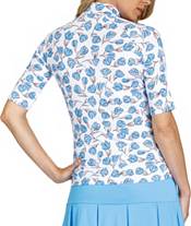 Tail Women's Printed 1/4 Zip Golf Polo product image
