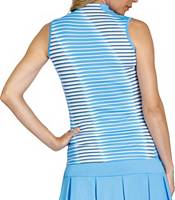 Tail Women's Sleeveless Printed 1/4 Zip Golf Polo product image