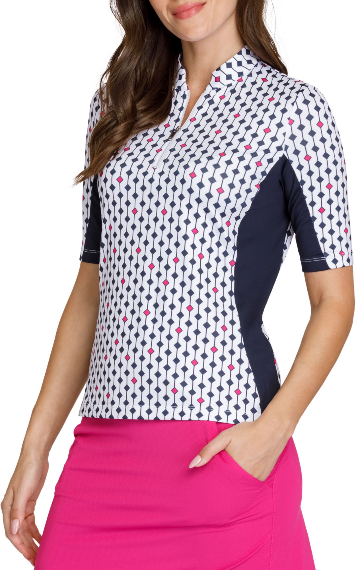 Tail Women's Notched Collar 1/4-Zip Golf Polo product image