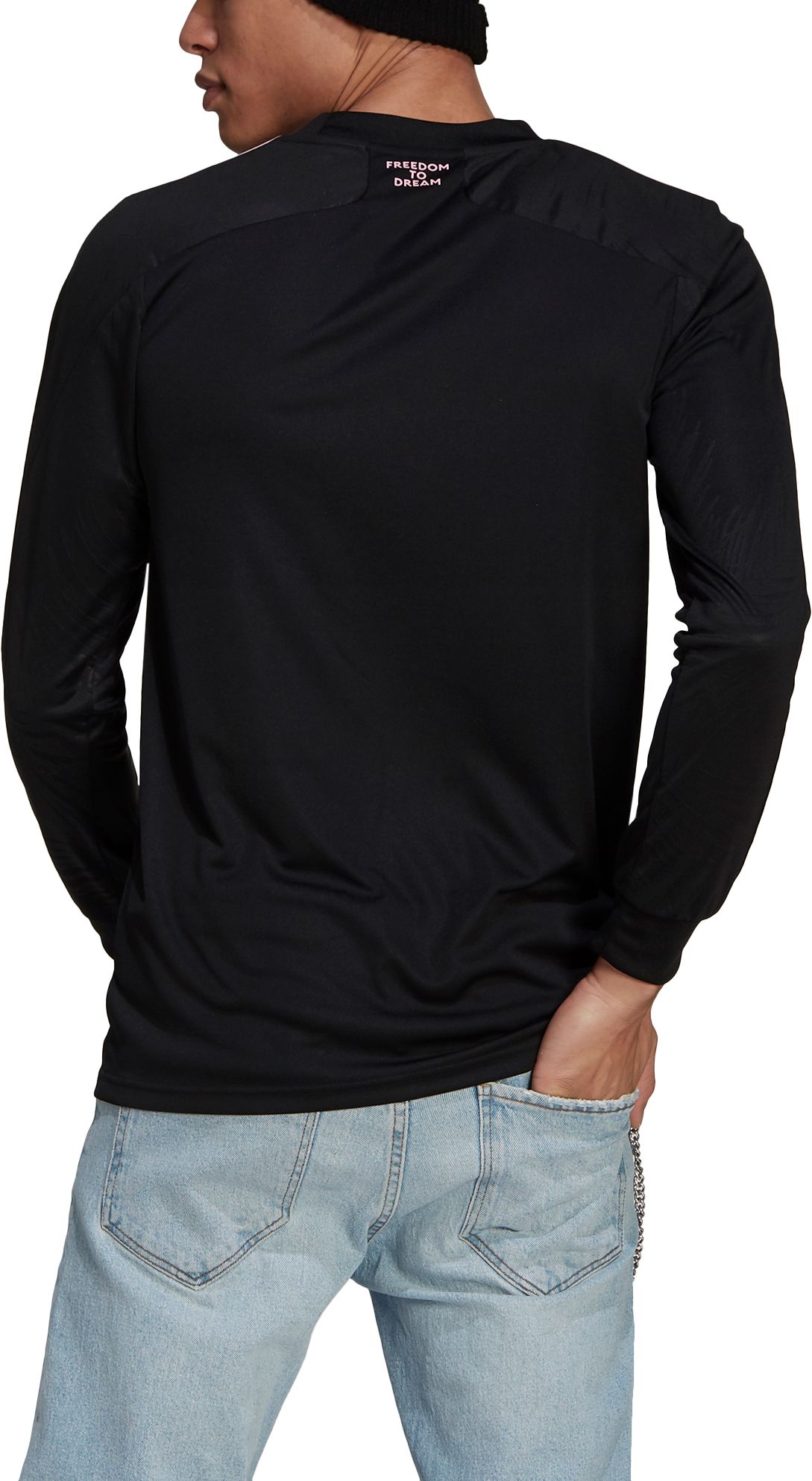 adidas Men's Inter Miami CF '21-'22 Secondary Replica Long Sleeve Jersey product image