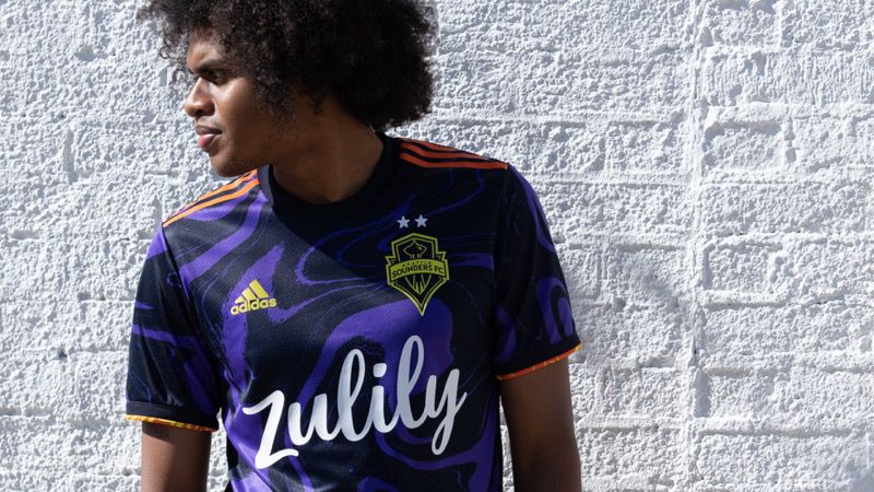 adidas Men's Seattle Sounders '21-'22 Secondary Replica Jersey product image