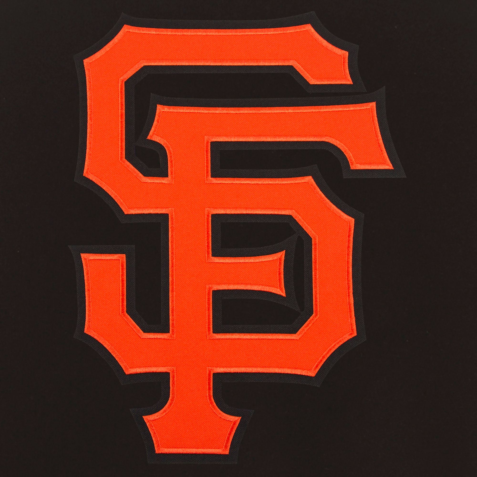 JH Design Men's San Francisco Giants Black Reversible  Varsity Jacket product image