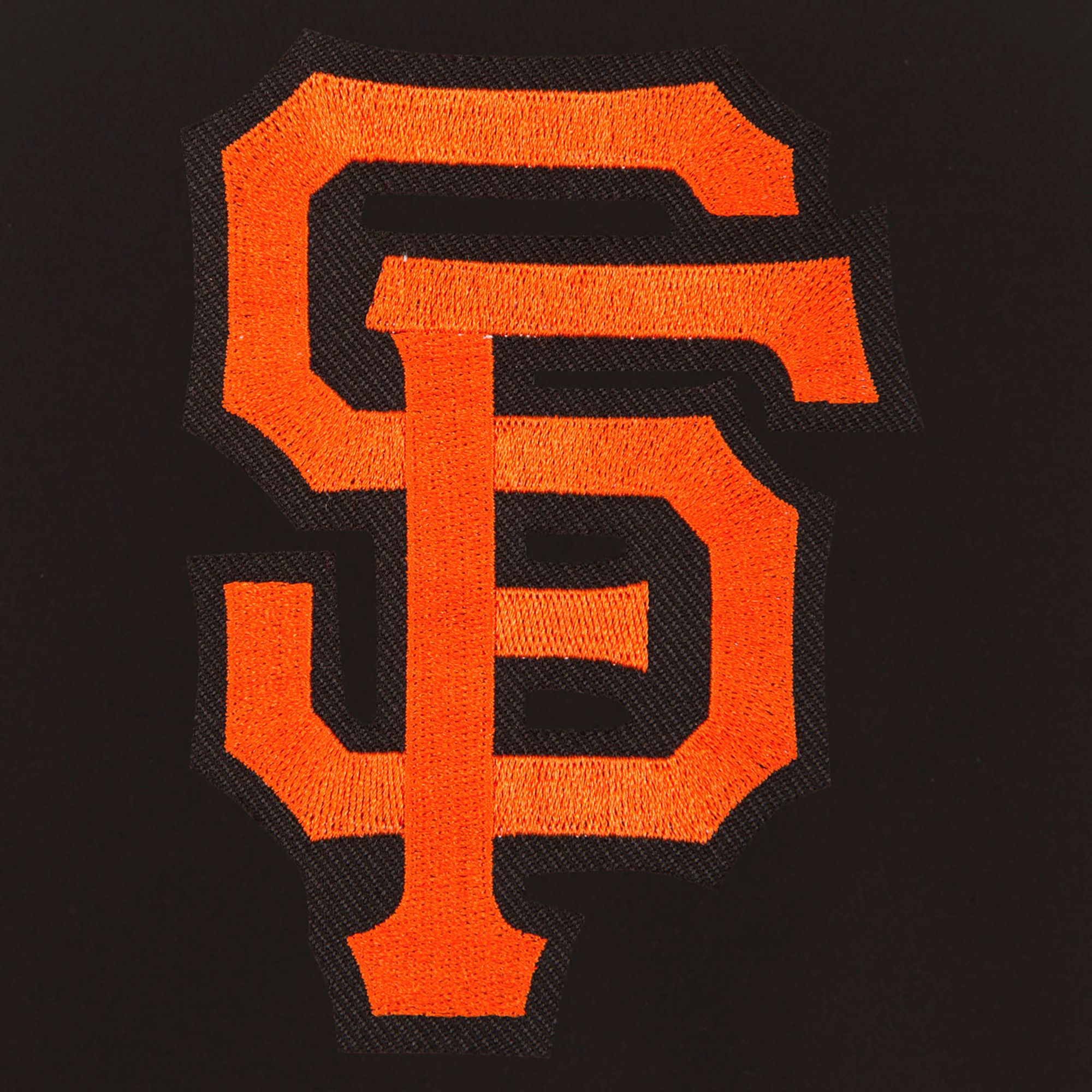JH Design Men's San Francisco Giants Black Reversible  Varsity Jacket product image