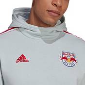 adidas Men's New York Red Bulls Travel Grey Pullover Hoodie product image
