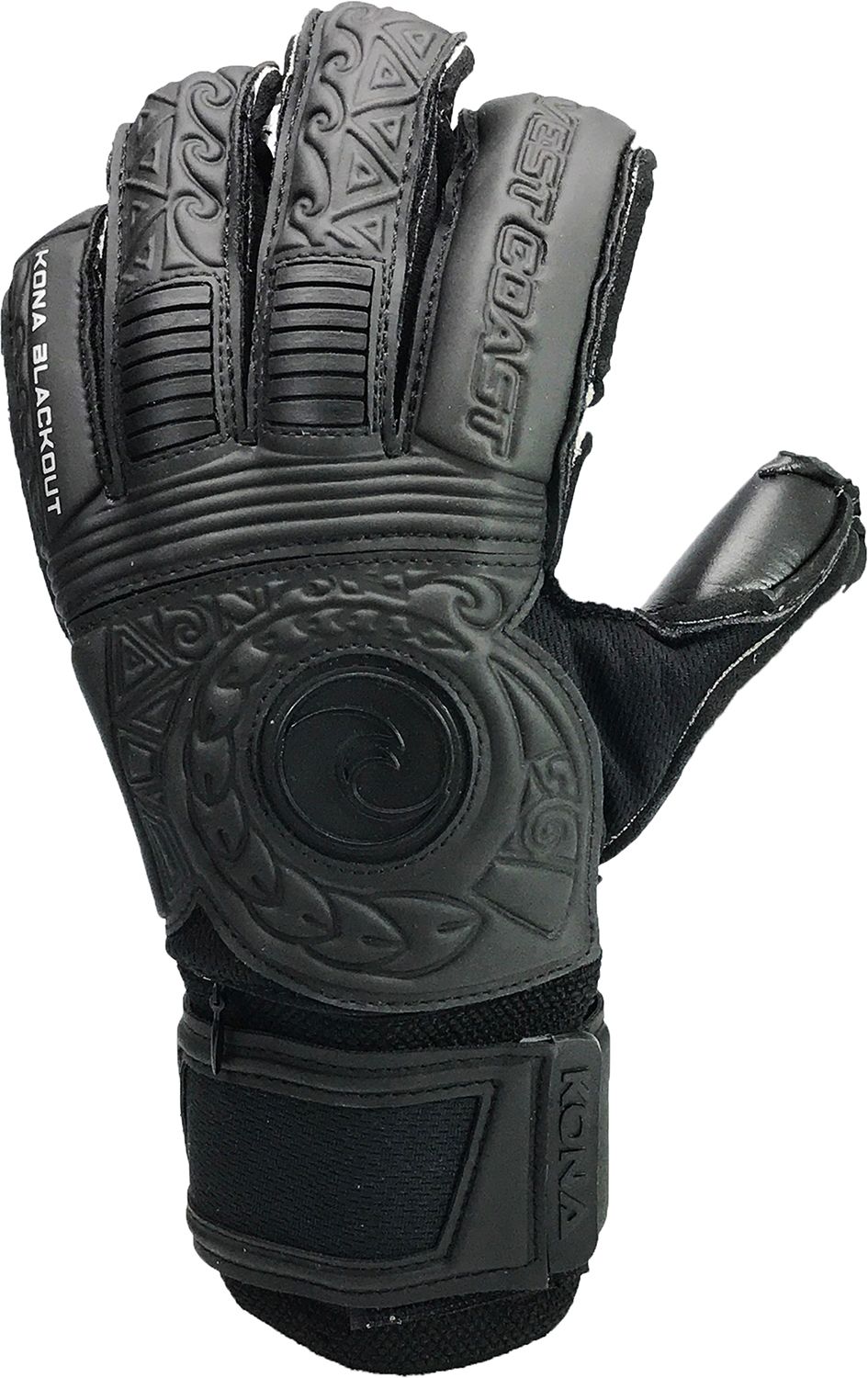 West Coast Kona Blackout Soccer Goalkeeper Gloves