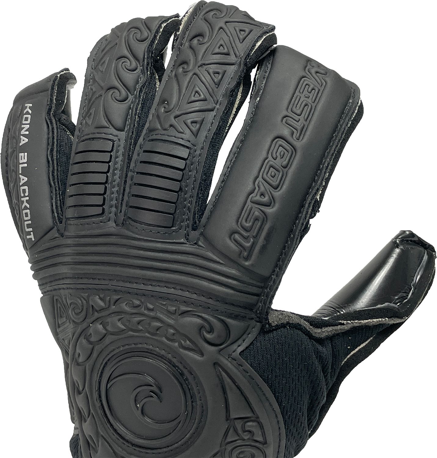 West Coast Kona Blackout Soccer Goalkeeper Gloves