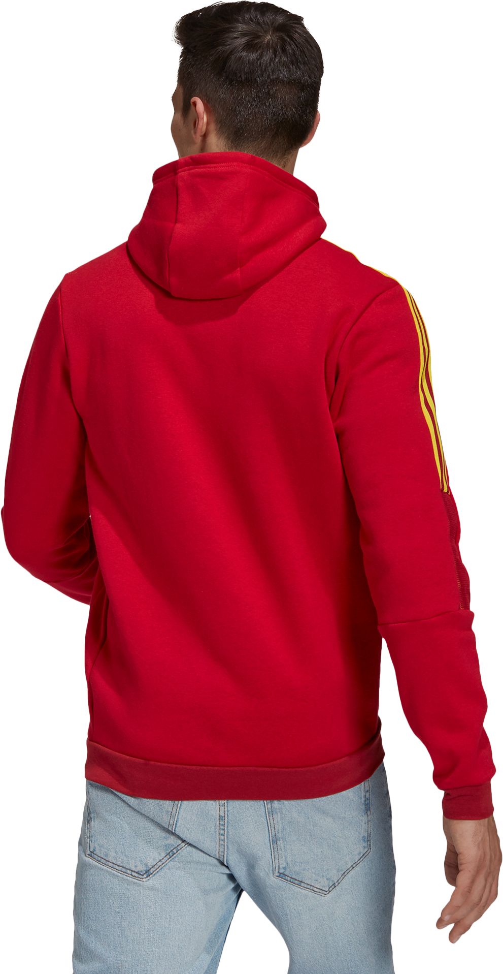 adidas Men's Real Salt Lake Travel Maroon Pullover Hoodie product image