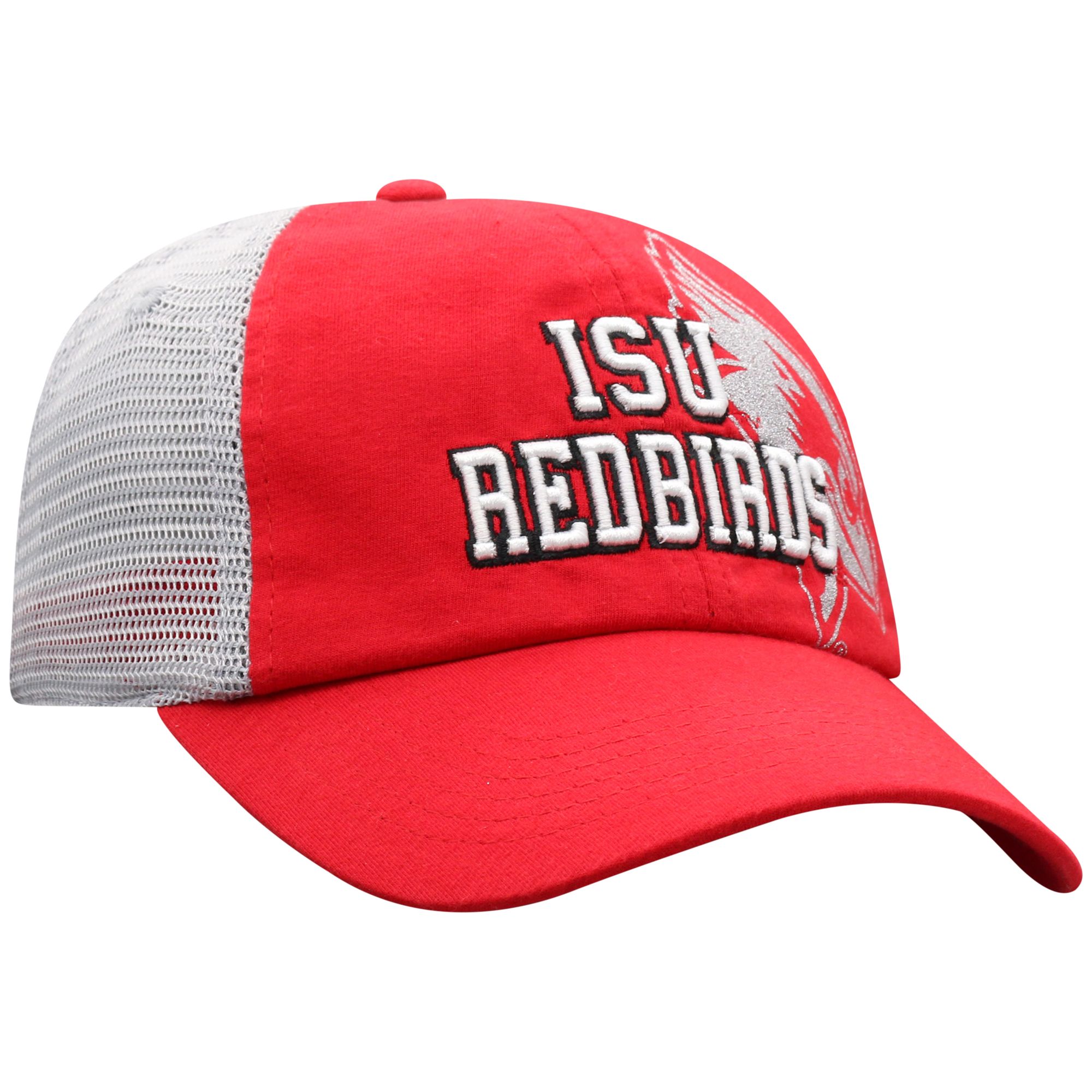 Top of the World Women's Illinois State Redbirds Red Glitter Cheer Adjustable Hat product image