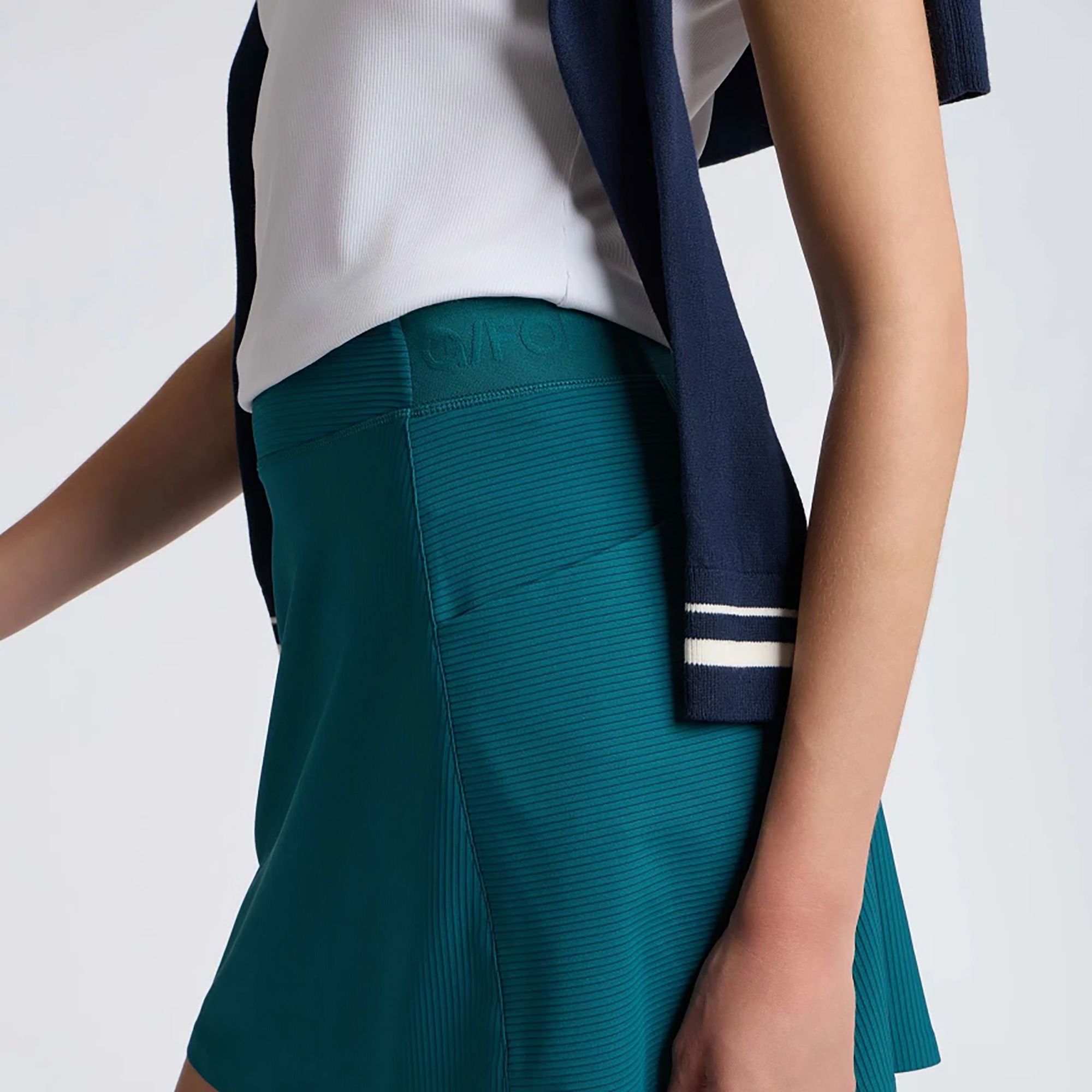G/FORE Women's 16” 2-Tone Rib Knockout A-Line Golf Skort product image