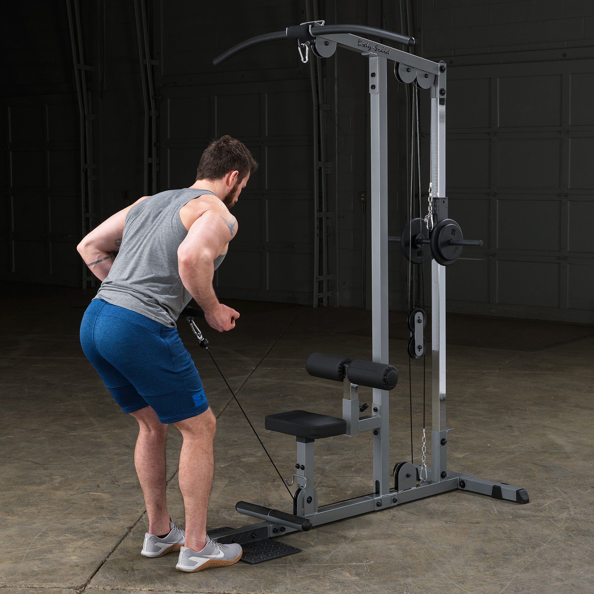 Body Solid Lat Machine