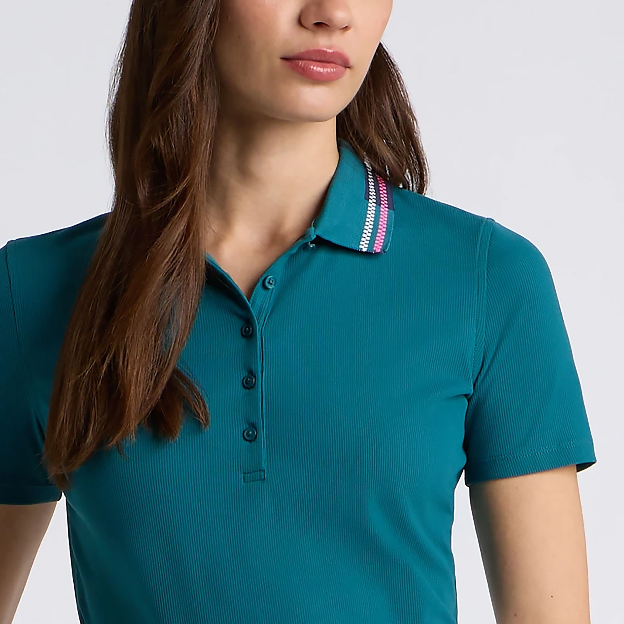 G/FORE Women's Tech Nylon Rib Golf Polo product image