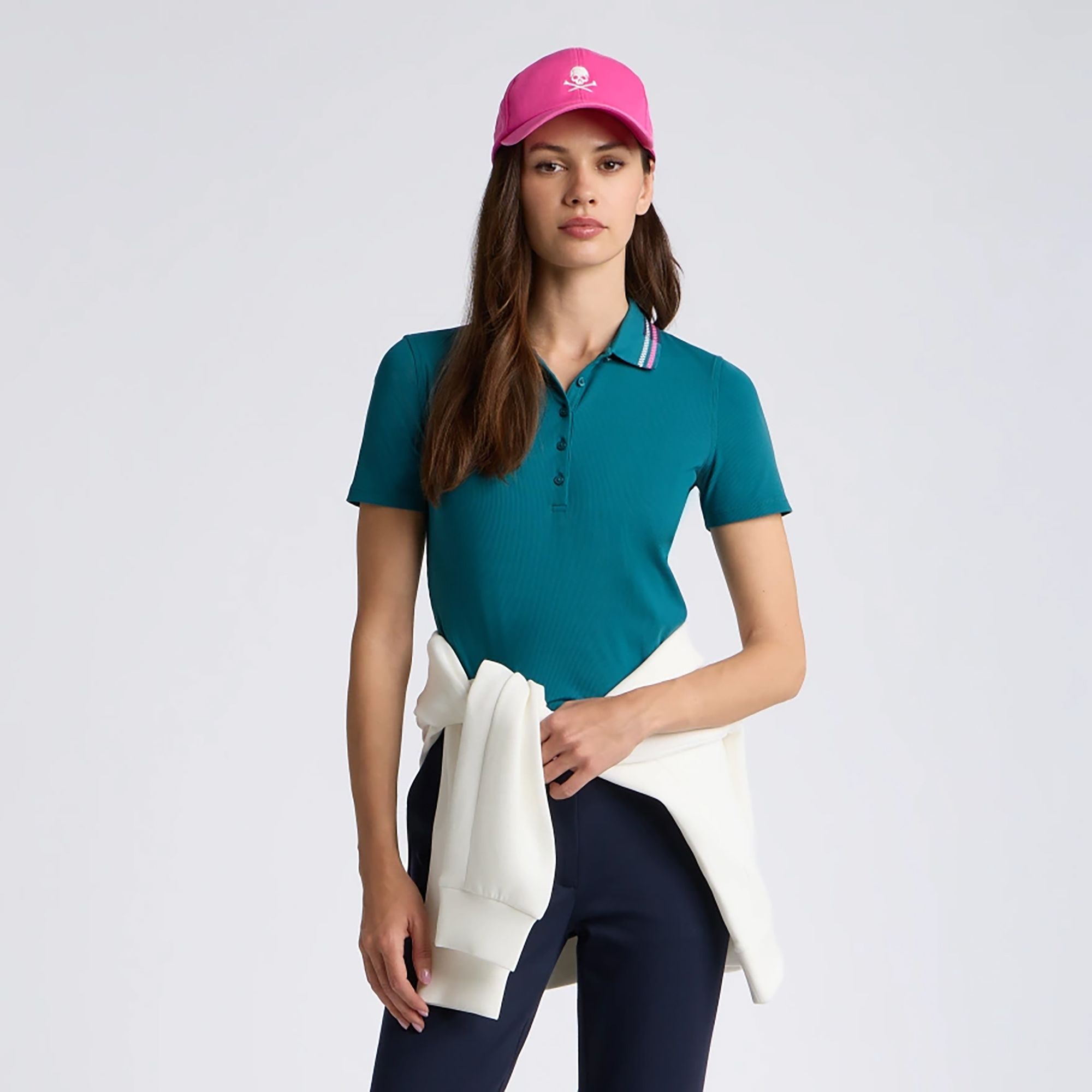 G/FORE Women's Tech Nylon Rib Golf Polo product image