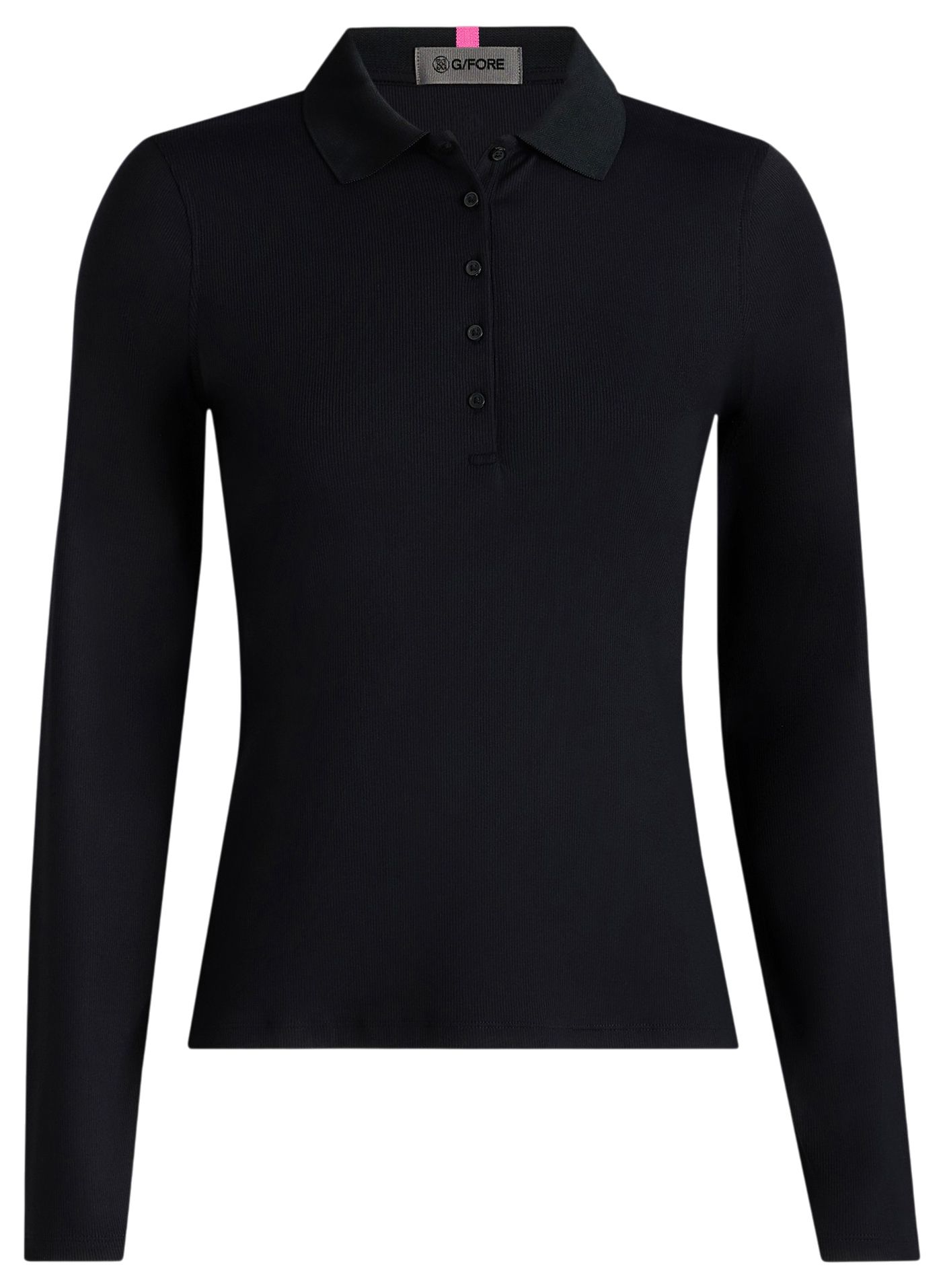 G/FORE Women's Ribbed Tech Nylon Long Sleeve Golf Polo product image