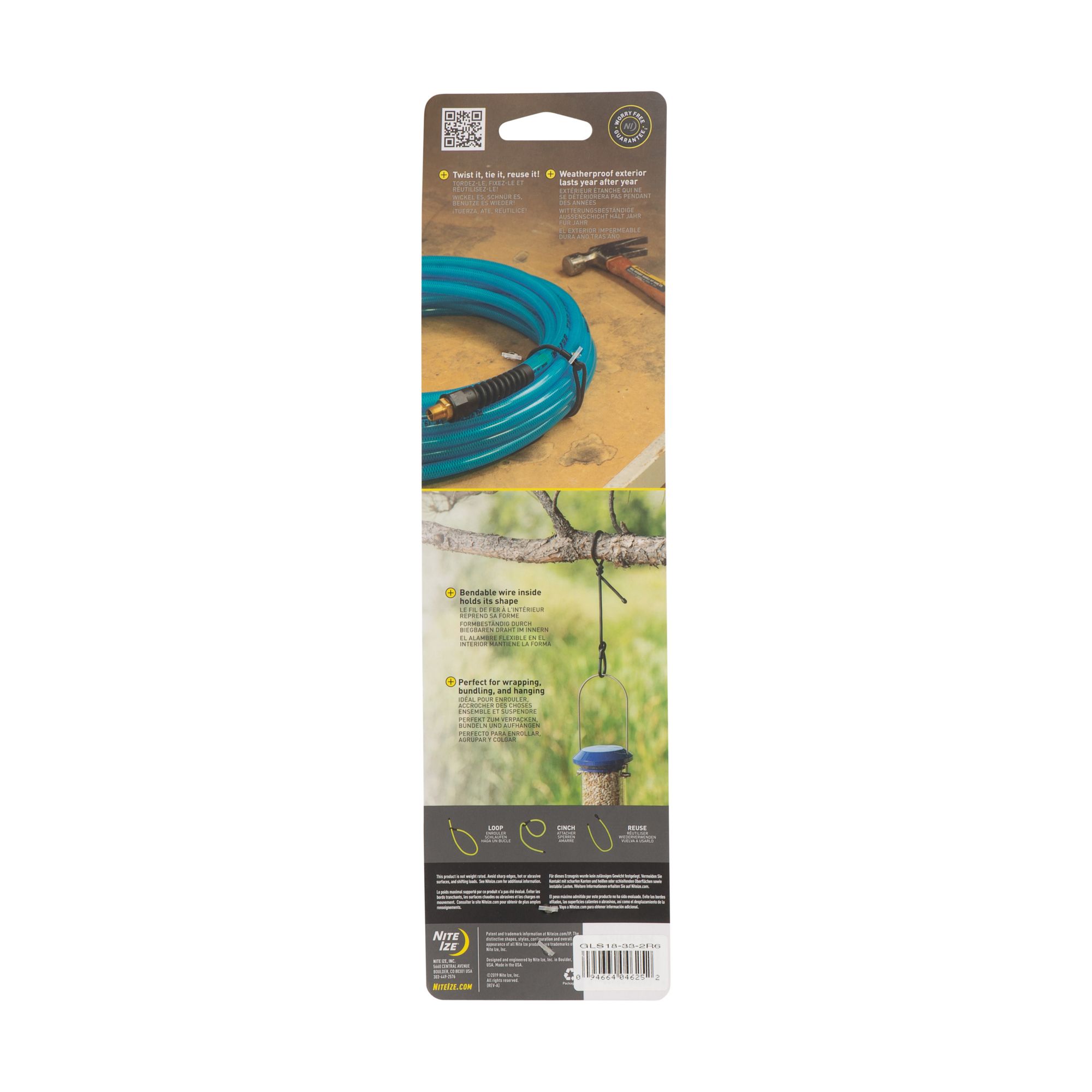 Nite Ize Gear Tie 18” Loopable Twist Tie – 2 Pack product image