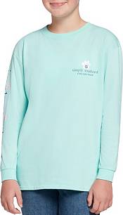 Simply Southern Girls' Long Sleeve Paw Prints Graphic T-Shirt product image