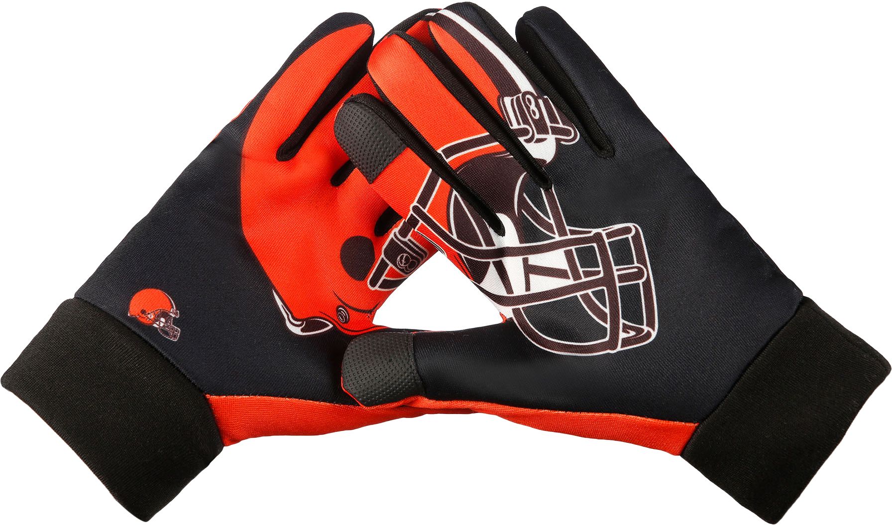 FOCO Cleveland Browns Palm Logo Texting Gloves product image