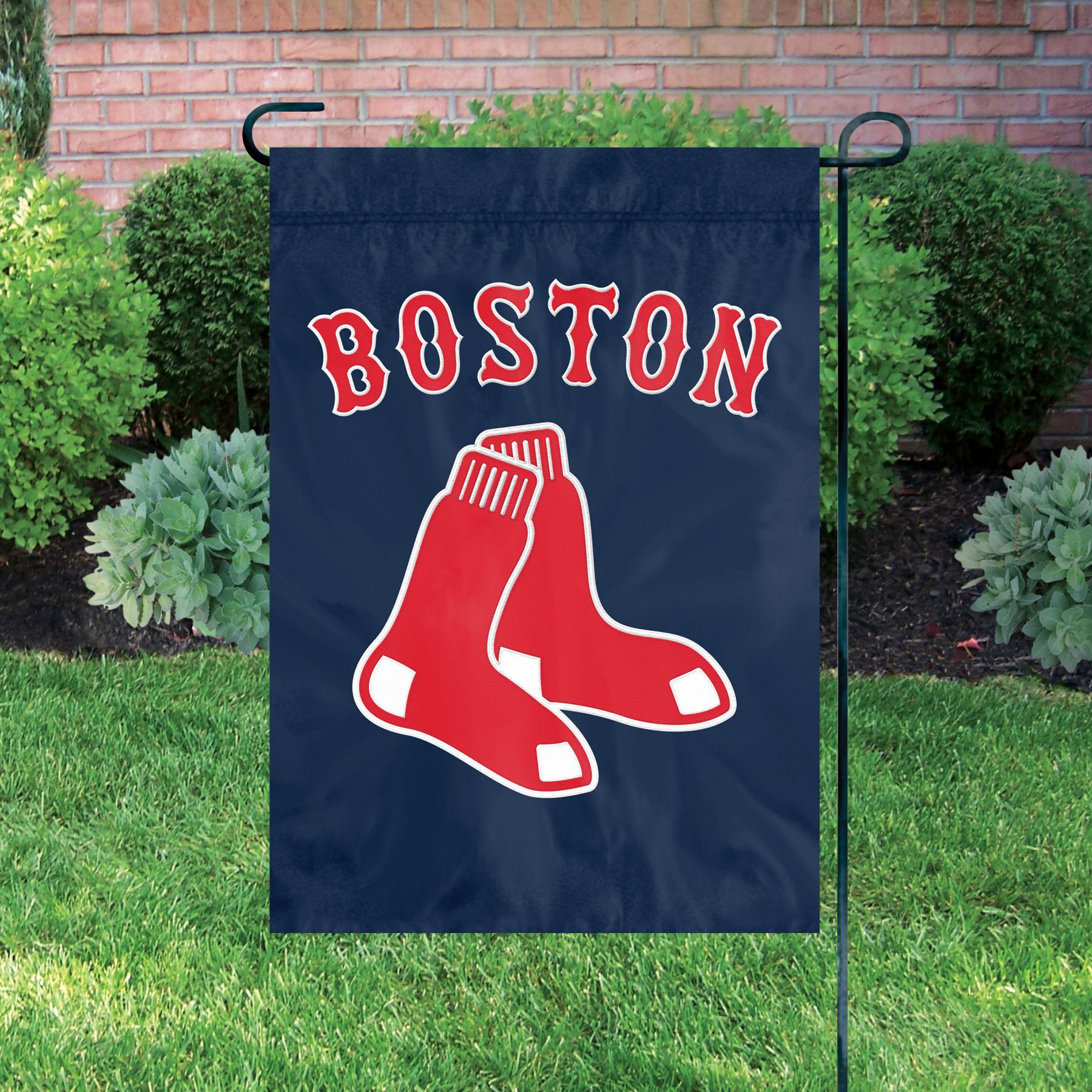 Party Animal Boston Red Sox Premium Garden Flag product image