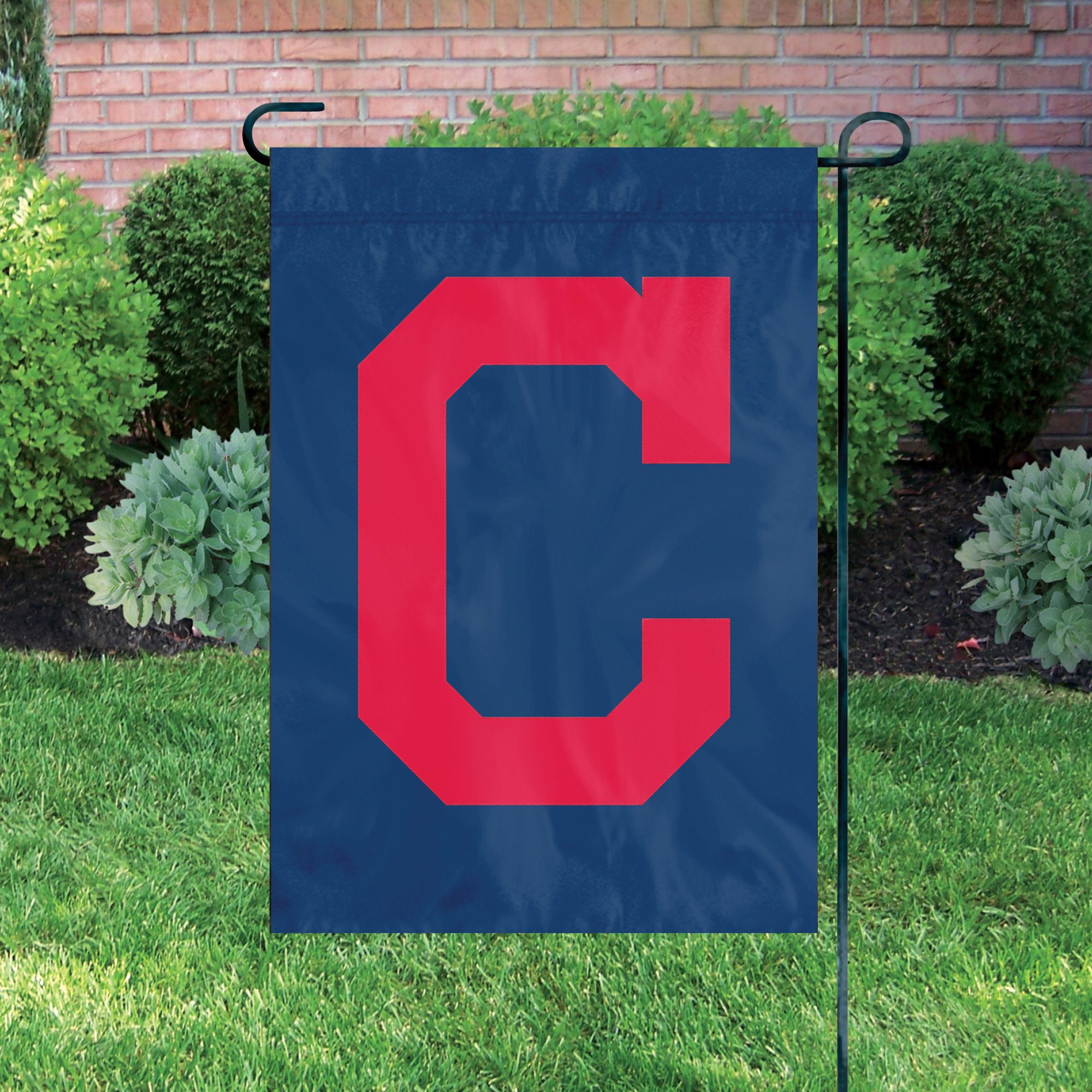 Party Animal Cleveland Indians Logo Premium Garden Flag product image