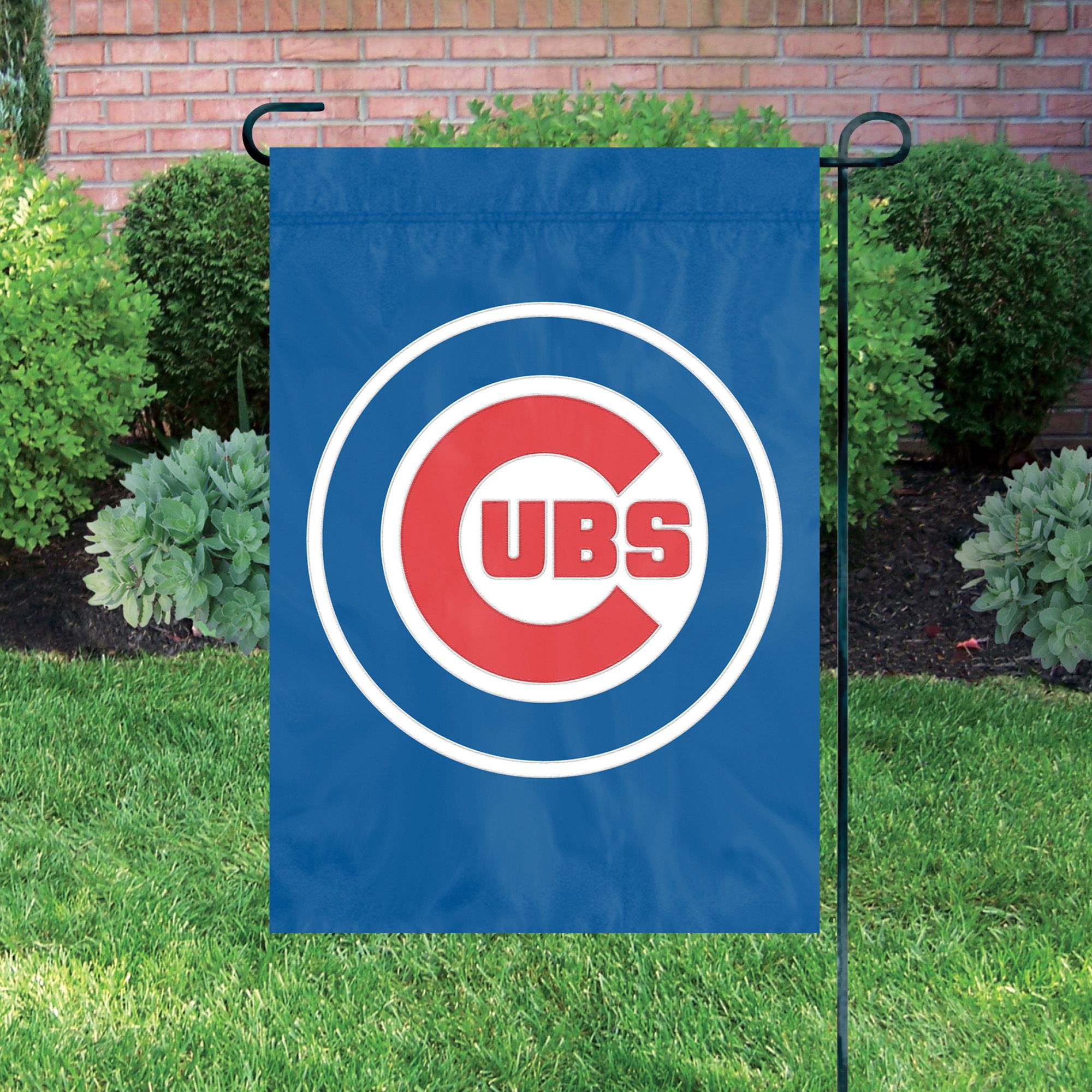 Party Animal Chicago Cubs Premium Garden Flag product image