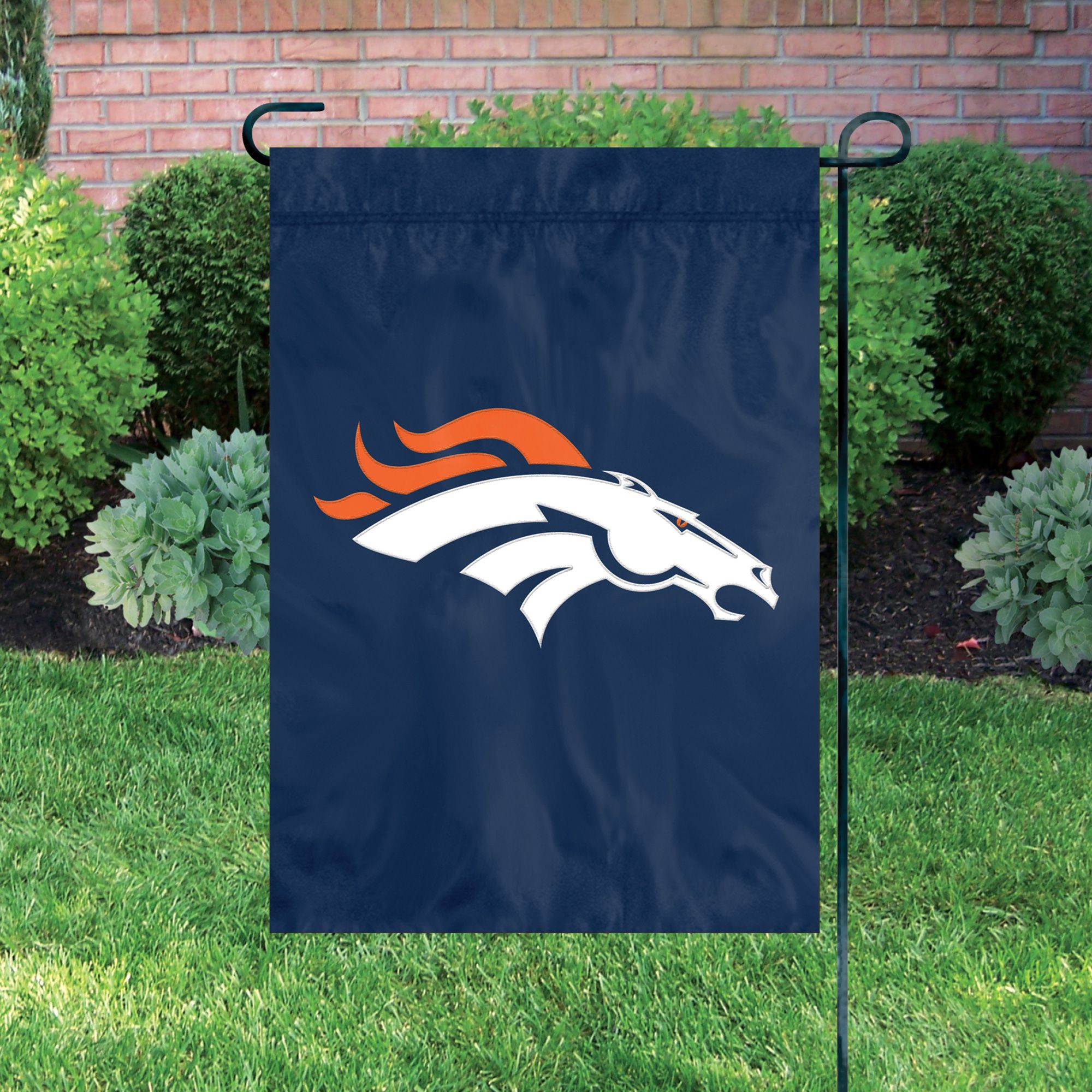 Party Animal Denver Broncos Premium Garden Flag product image