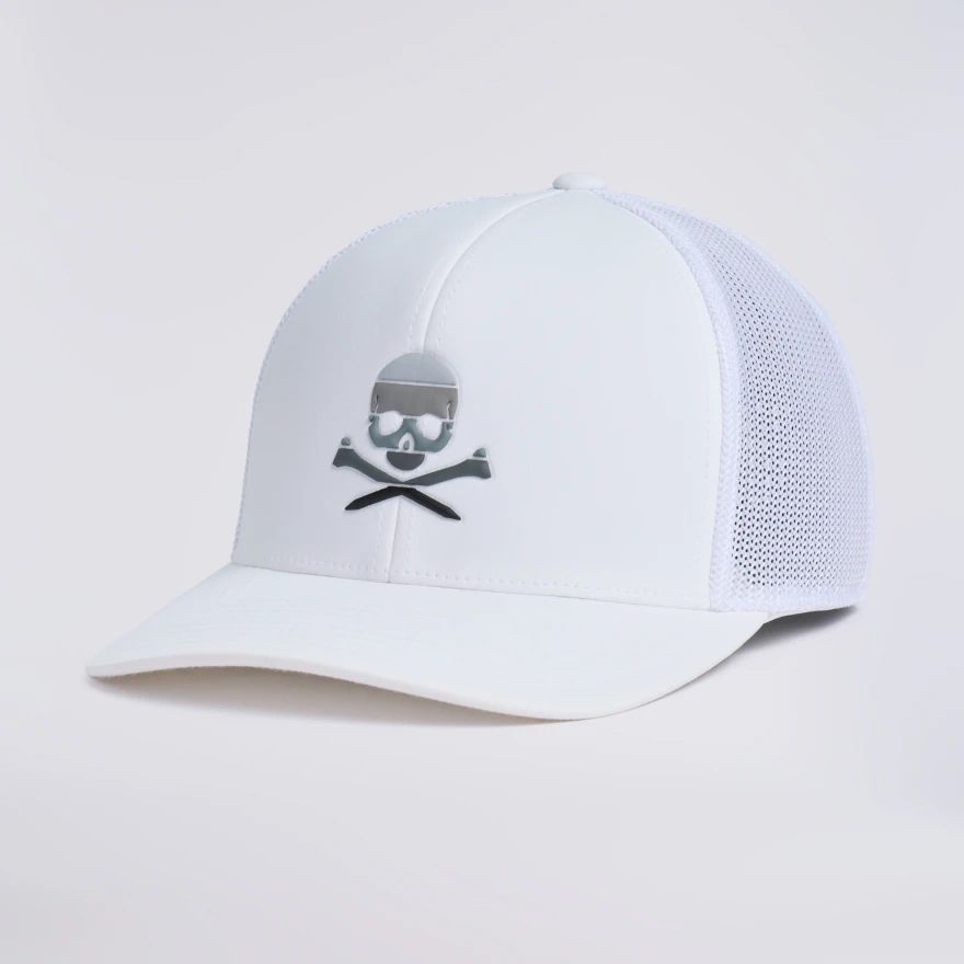 G/FORE Men's Skull And Tees Mid Trucker Golf Hat product image