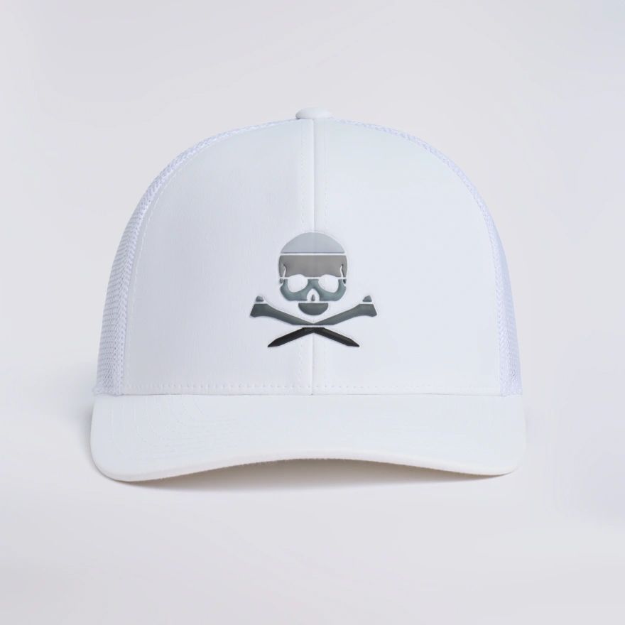 G/FORE Men's Skull And Tees Mid Trucker Golf Hat product image