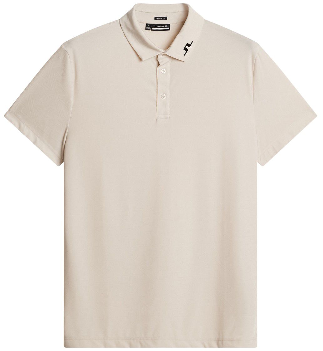 J.Lindeberg Men's Bison Regular Jacquard Golf Polo product image