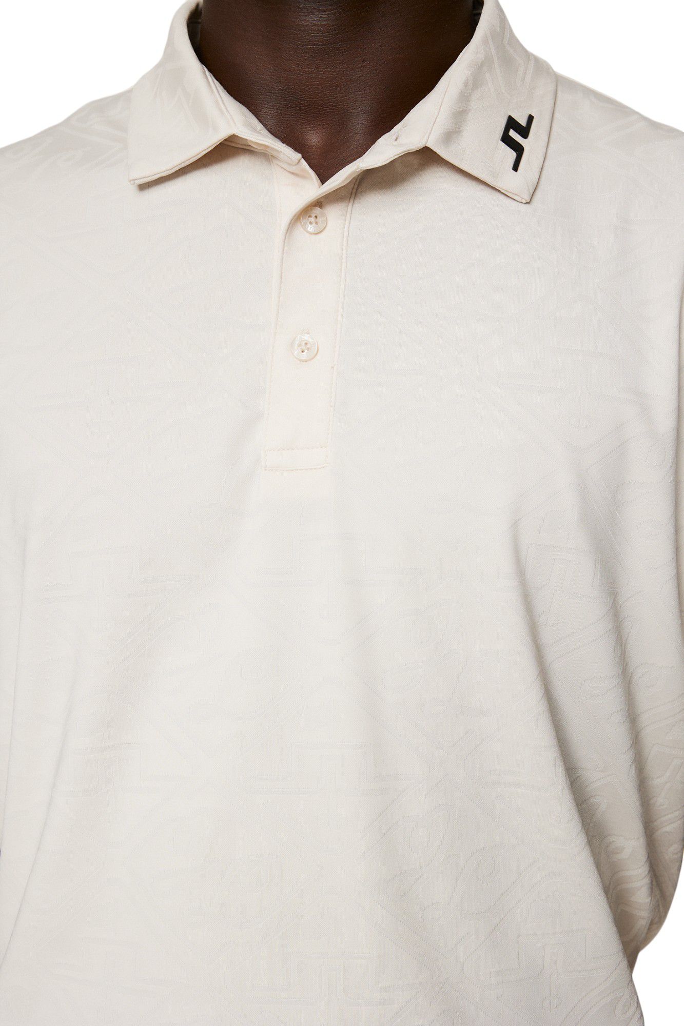 J.Lindeberg Men's Bison Regular Jacquard Golf Polo product image