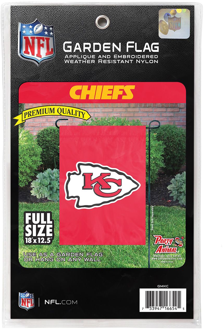 Party Animal Kansas City Chiefs Premium Garden Flag product image