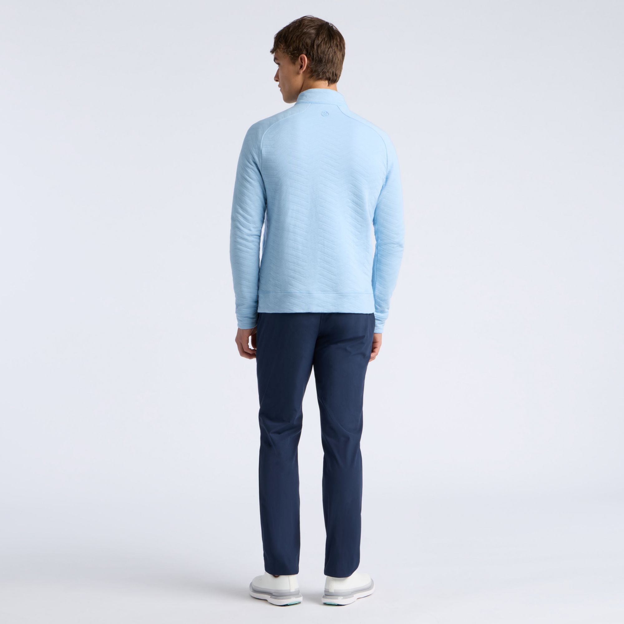 G/FORE Men's Dunes Cotton Quilted ¼ Zip Golf Pullover product image