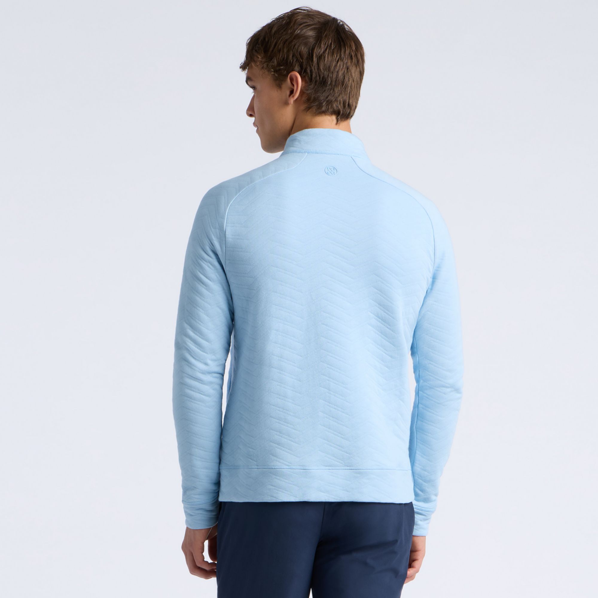 G/FORE Men's Dunes Cotton Quilted ¼ Zip Golf Pullover product image