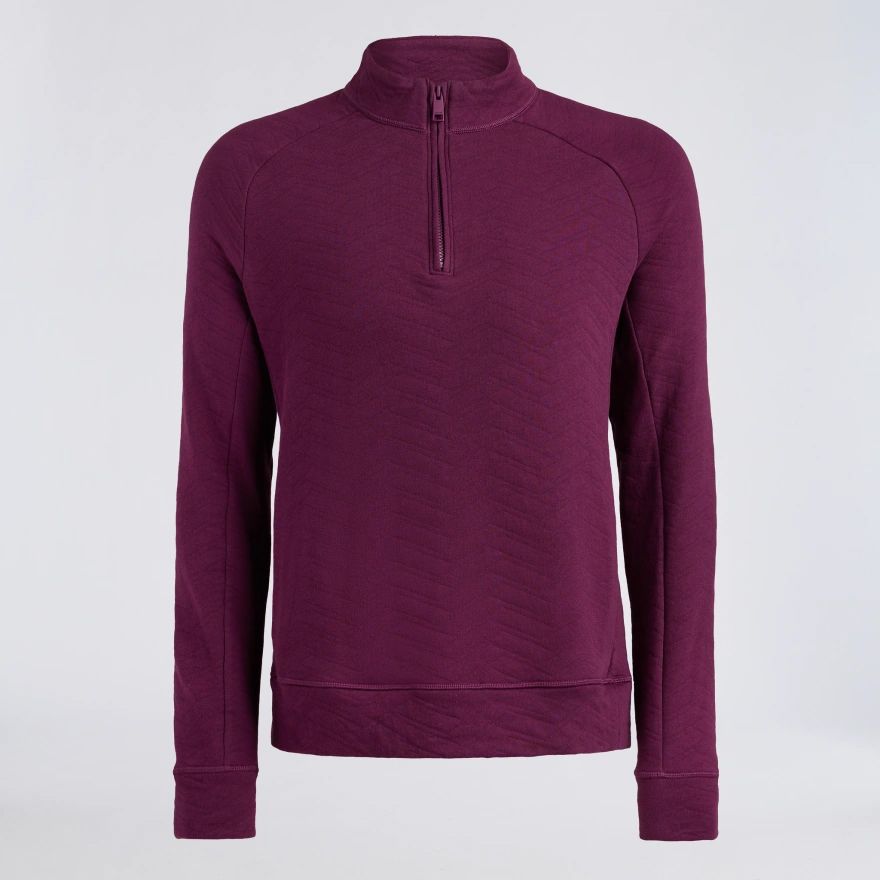 G/FORE Men's Dunes Cotton Quilted ¼ Zip Golf Pullover product image