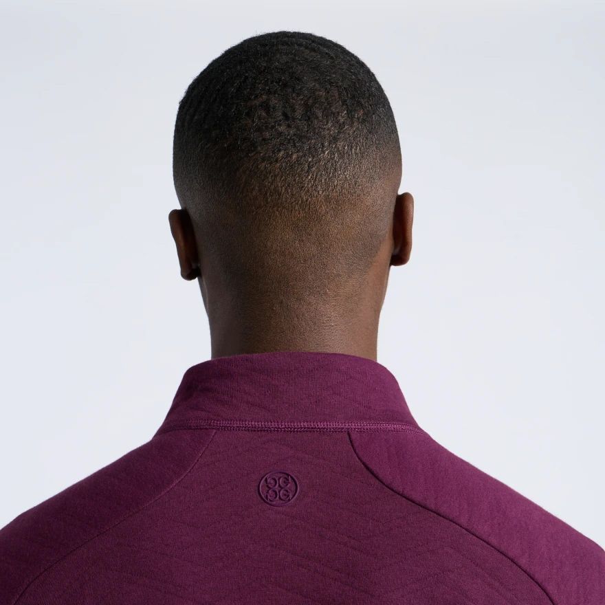 G/FORE Men's Dunes Cotton Quilted ¼ Zip Golf Pullover product image