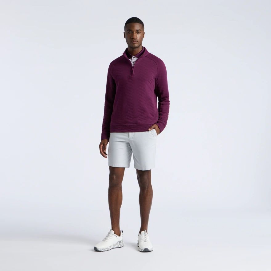 G/FORE Men's Dunes Cotton Quilted ¼ Zip Golf Pullover product image