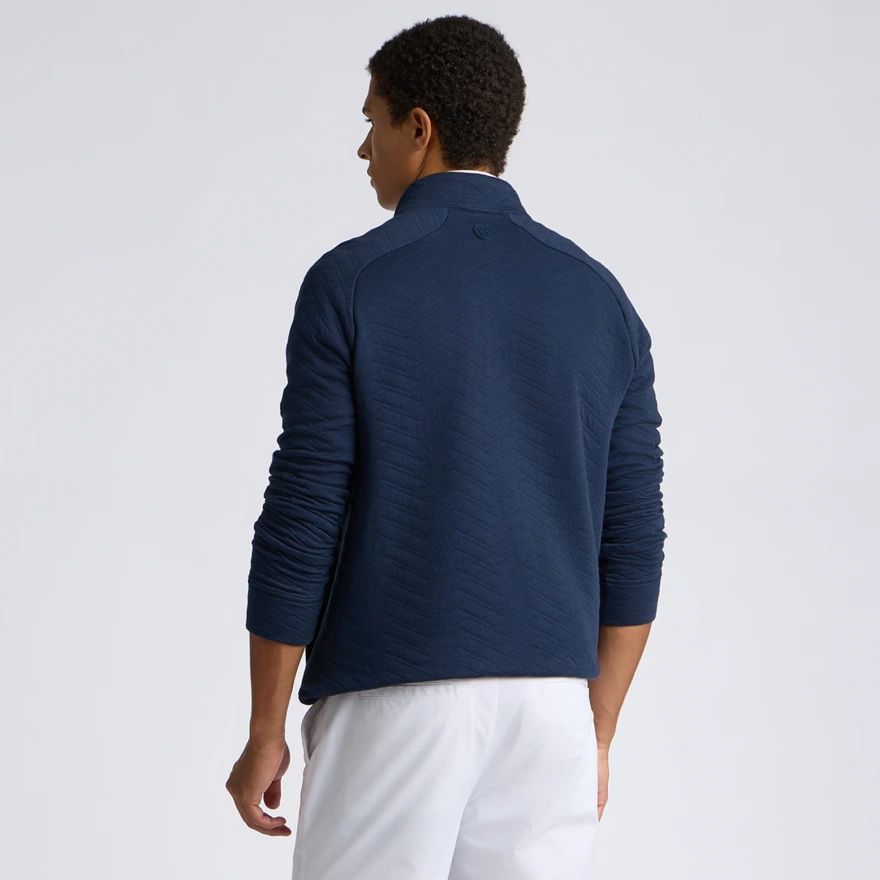 G/FORE Men's Dunes Cotton Quilted ¼ Zip Golf Pullover product image