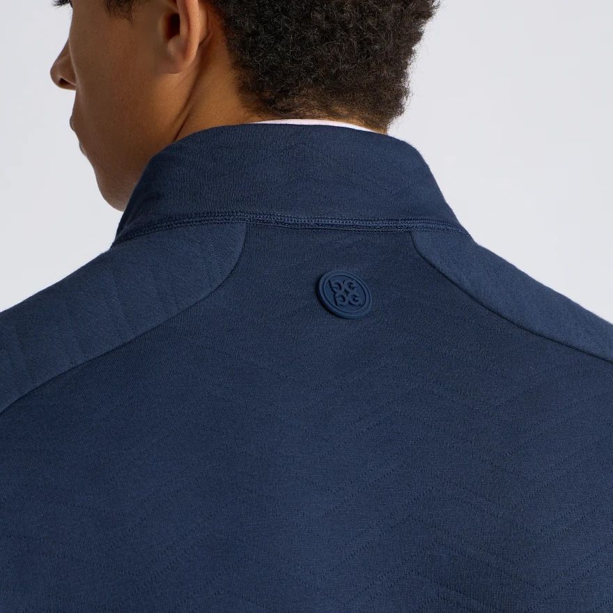 G/FORE Men's Dunes Cotton Quilted ¼ Zip Golf Pullover product image