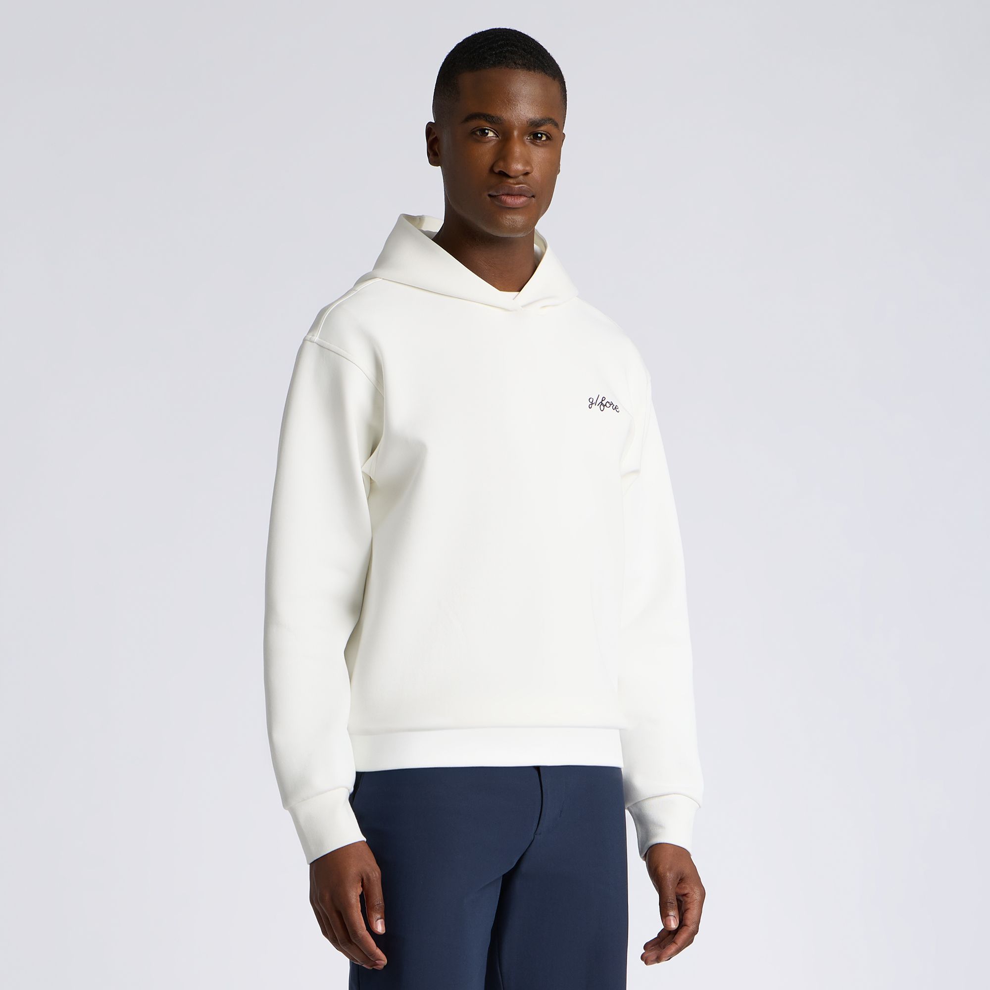 G/FORE Men's Fore Corners Cotton Blend Scuba Golf Hoodie product image