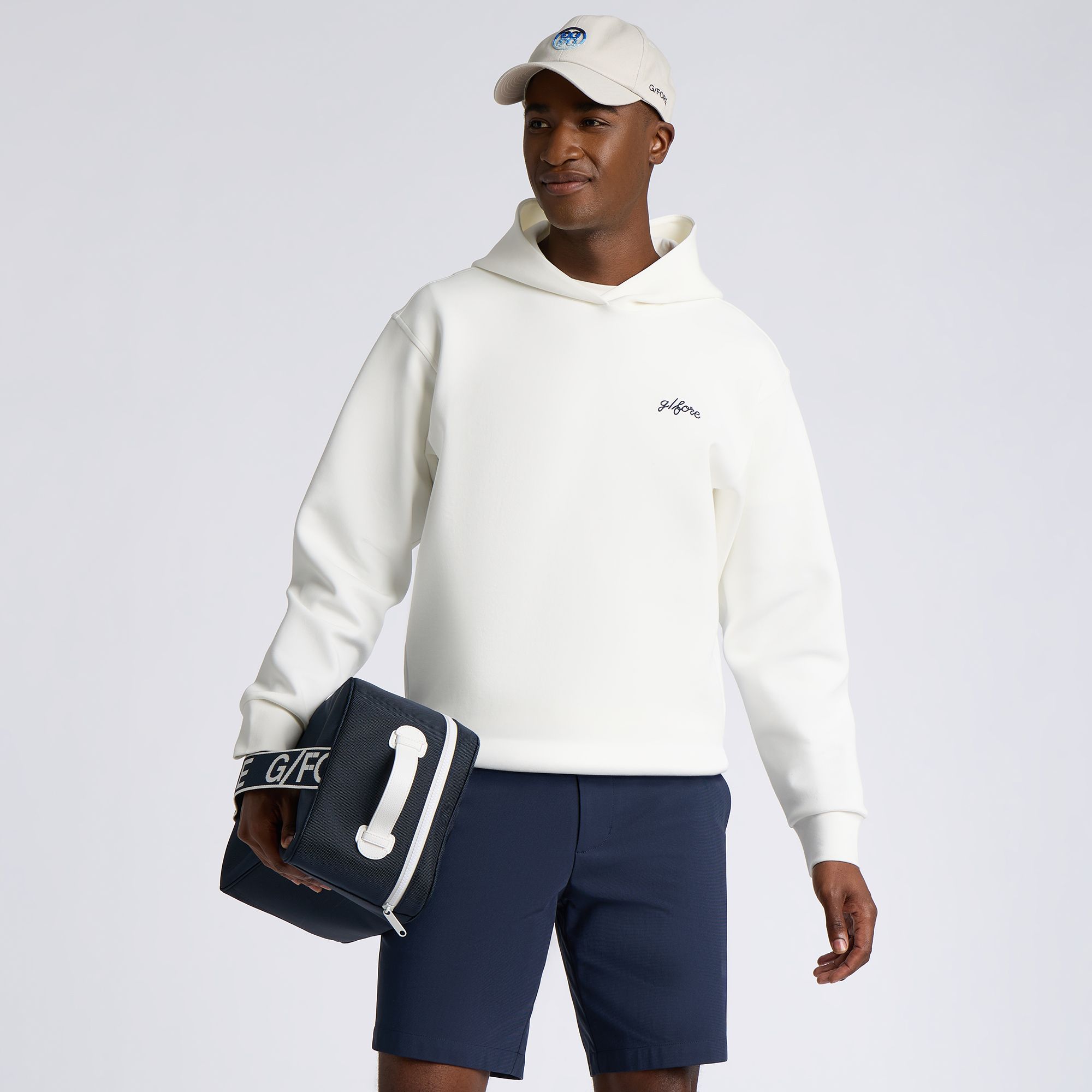 G/FORE Men's Fore Corners Cotton Blend Scuba Golf Hoodie product image