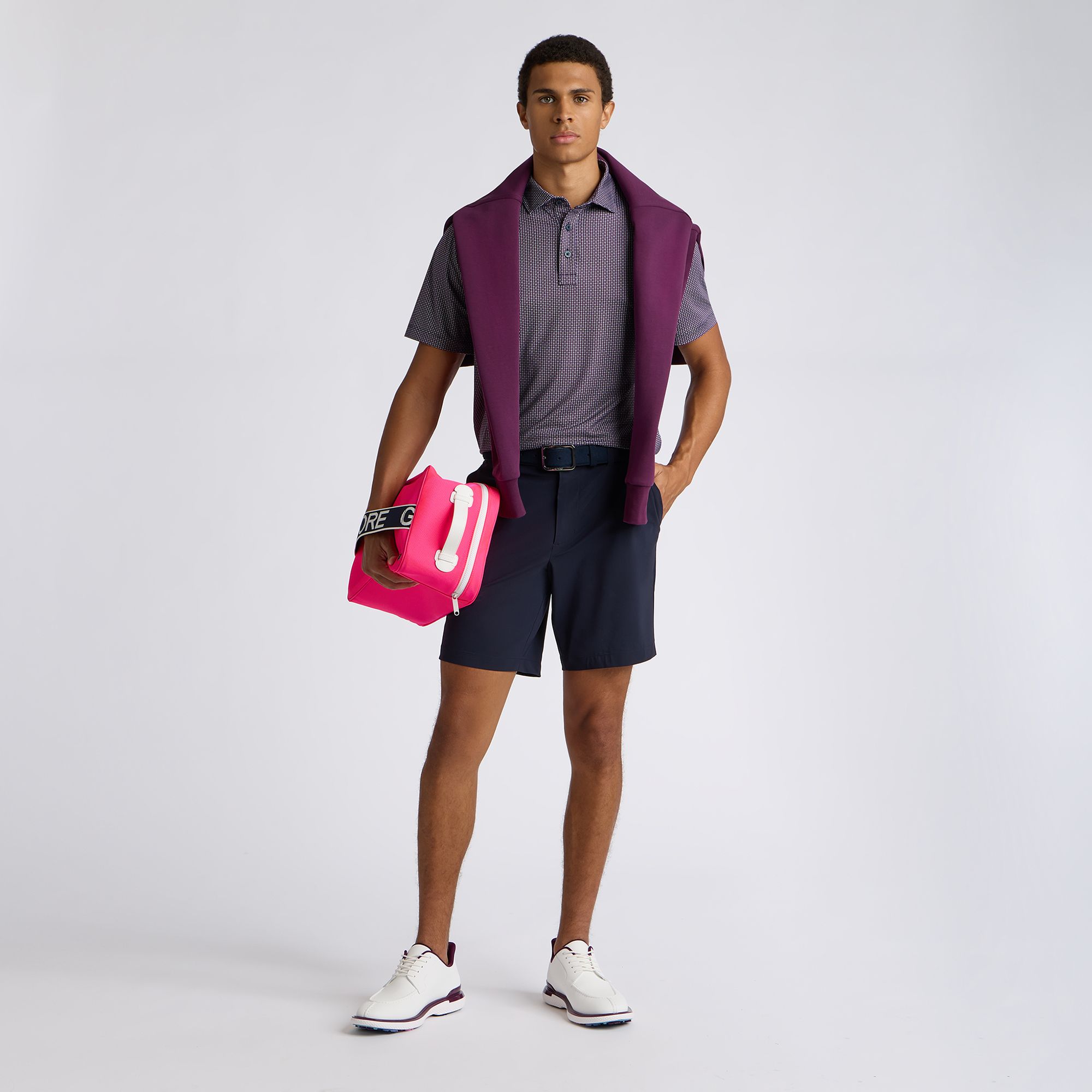 G/FORE Men's Mod Geo Tech Jersey Golf Polo product image