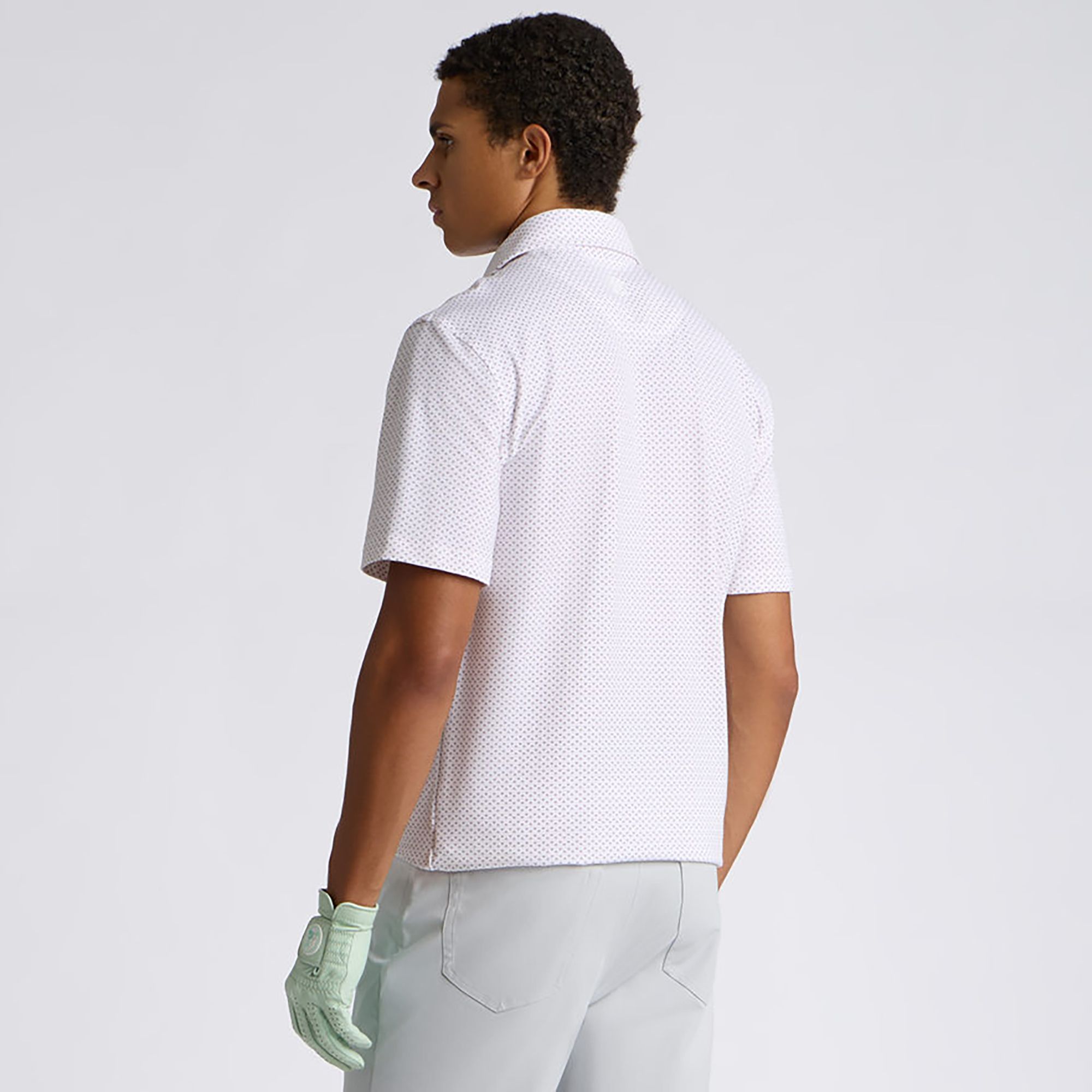 G/FORE Men's All Play Spade Geo Stretch Knit Golf Polo product image