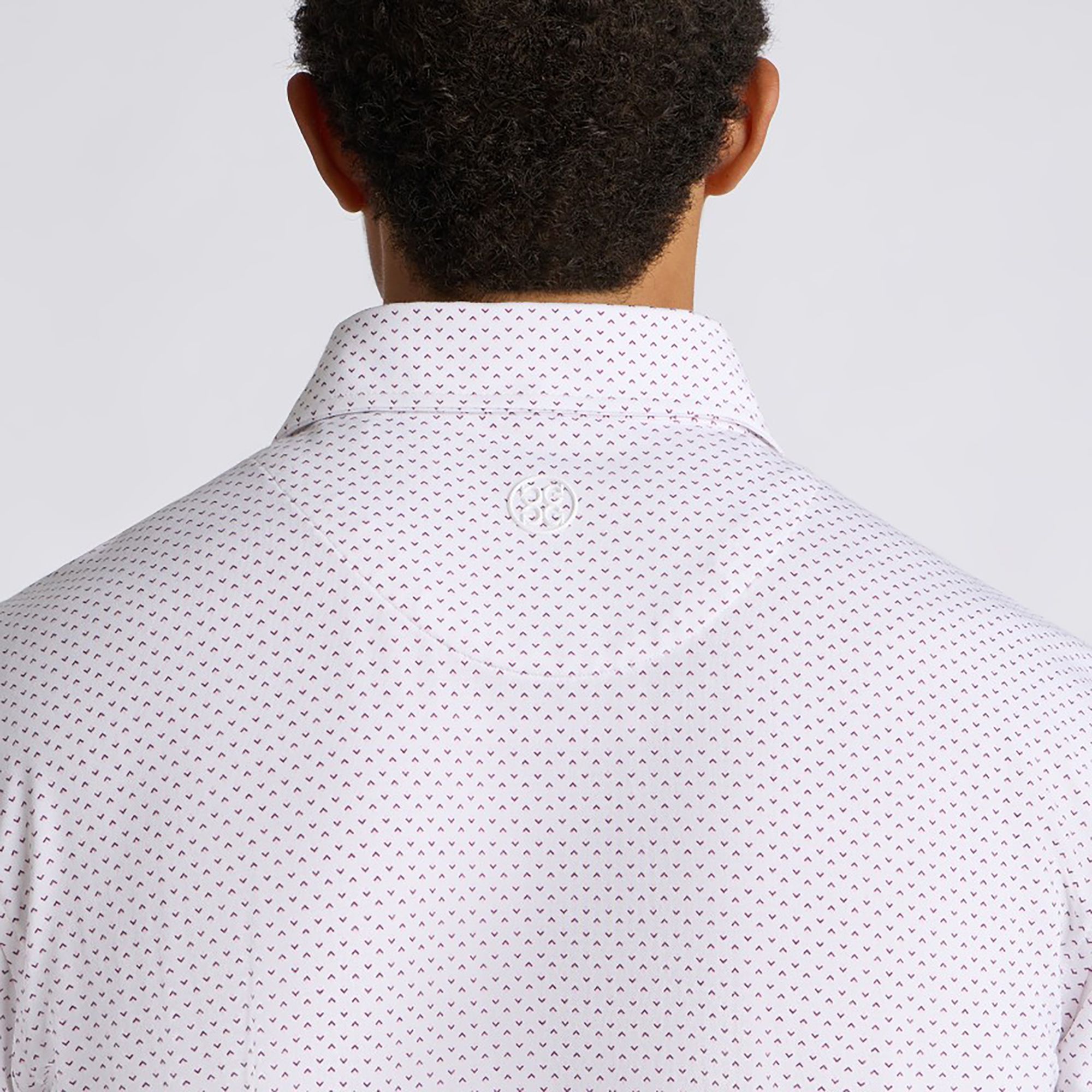 G/FORE Men's All Play Spade Geo Stretch Knit Golf Polo product image