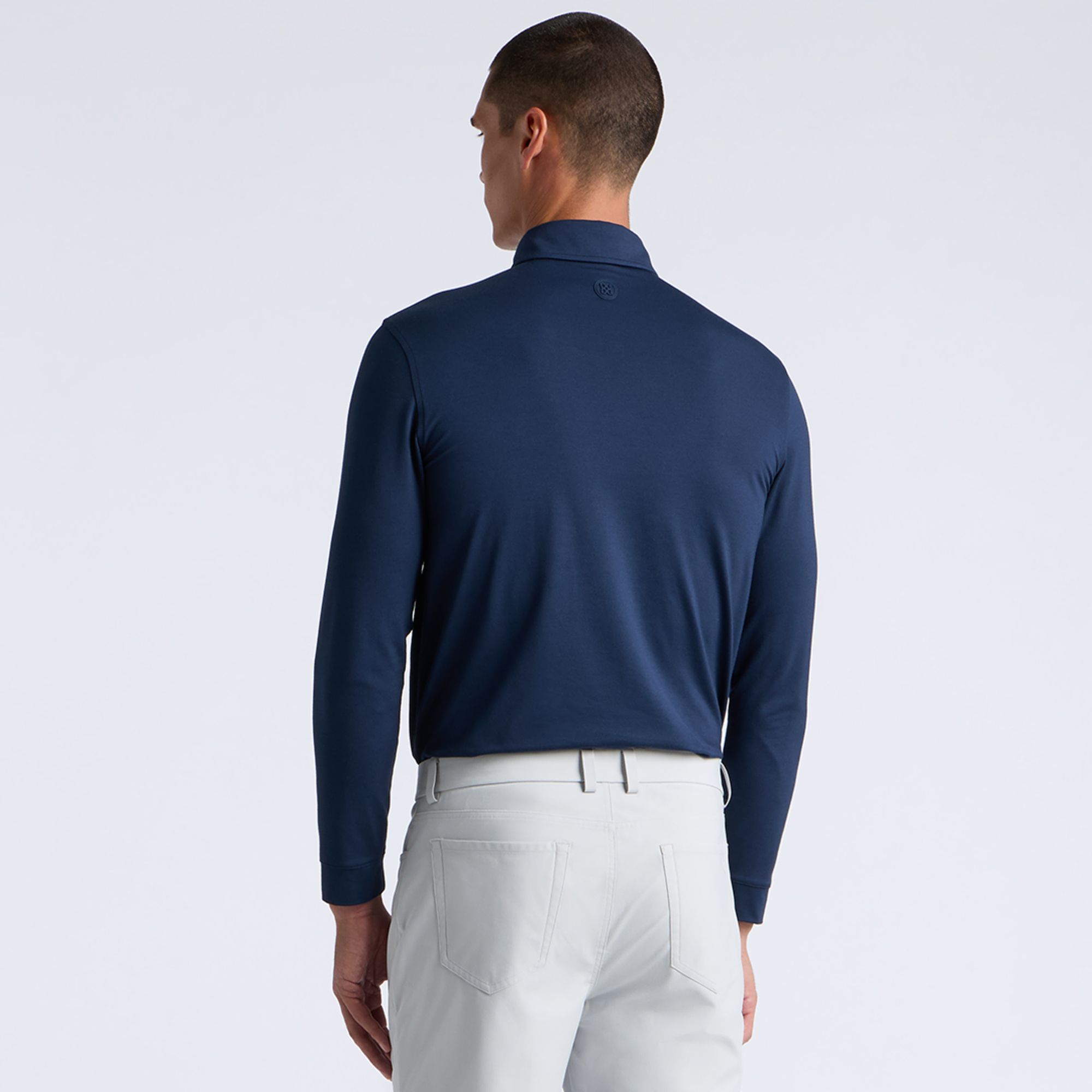 G/FORE Men's All Play Stretch Knit Long Sleeve Golf Polo product image