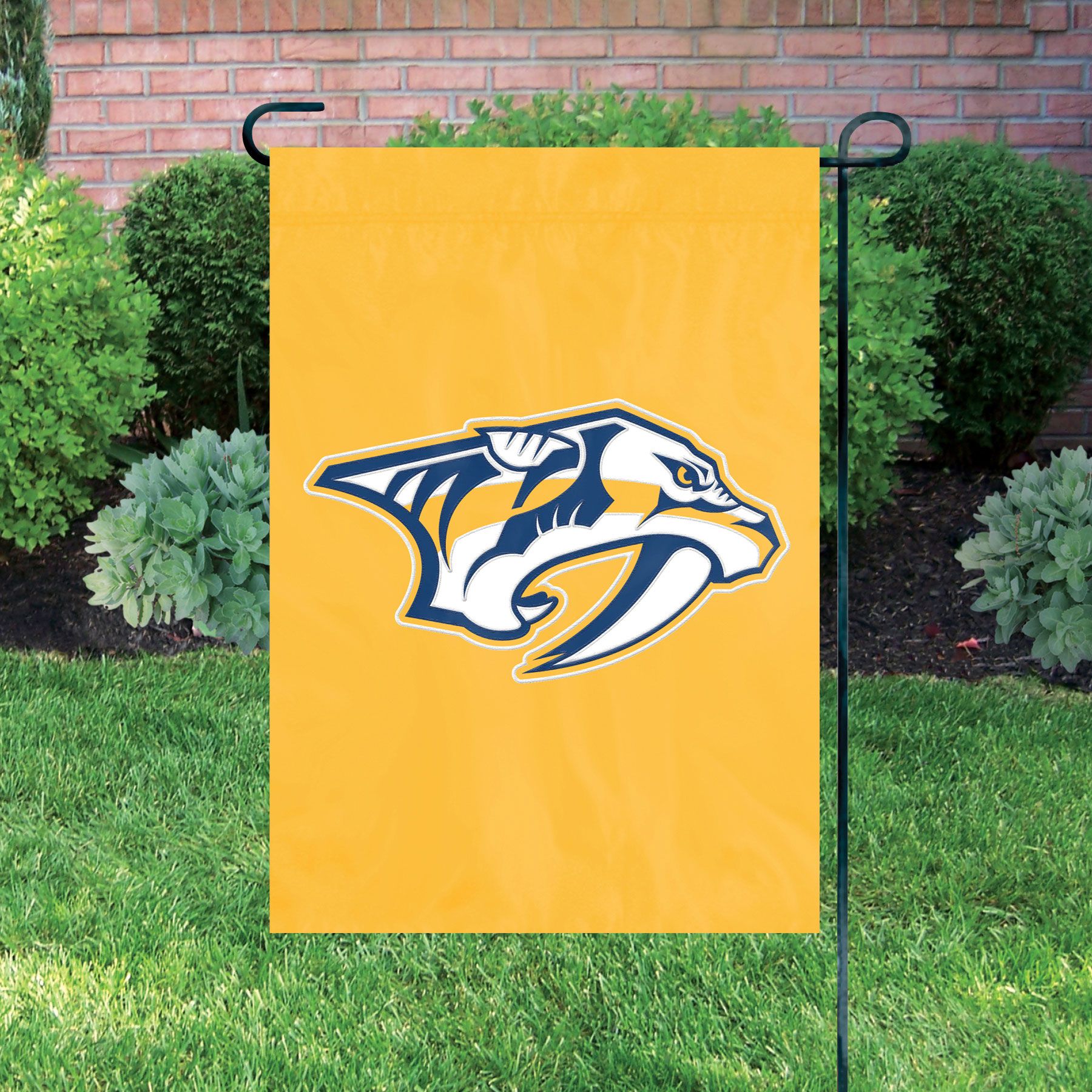 Party Animal Nashville Predators Premium Garden Flag product image