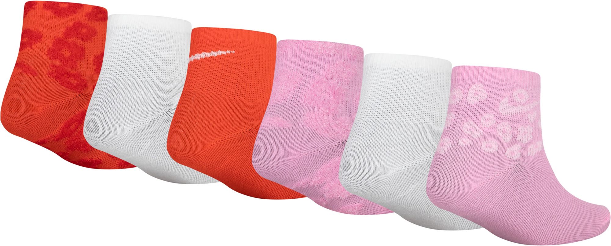 Nike Girls' Your Move 6 Pack Ankle Socks