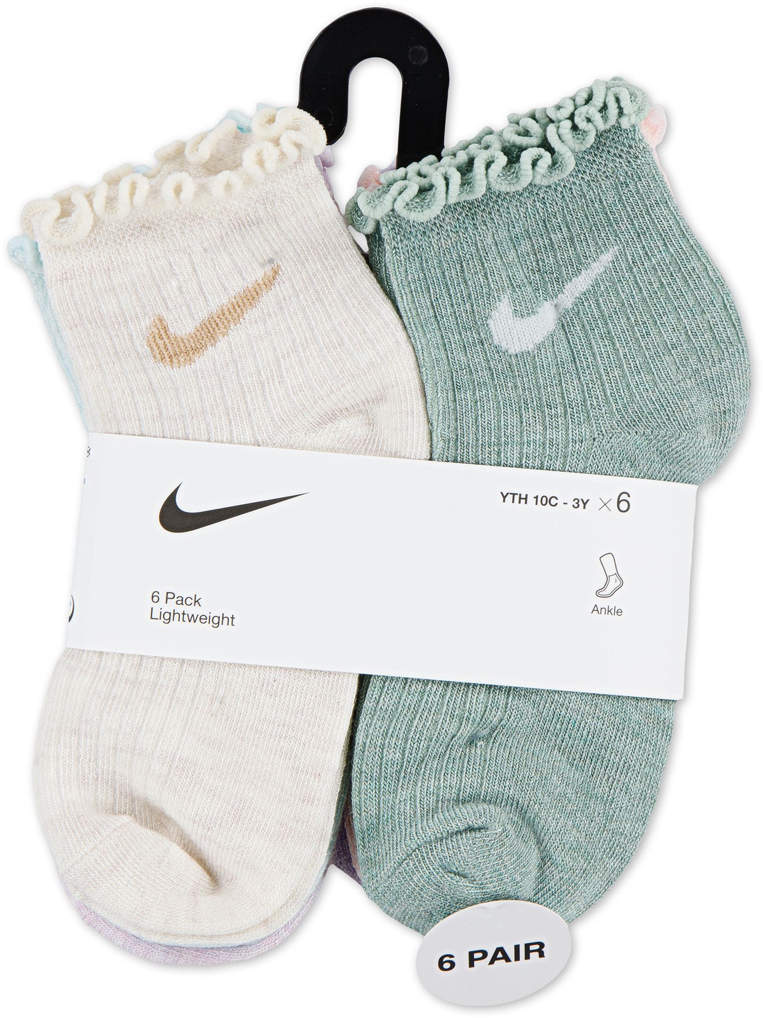 Nike Lettuce Welt Ankle Socks - 6 Pack product image