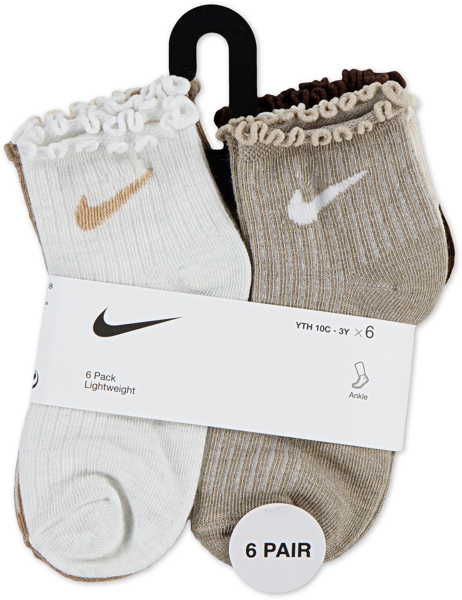 Nike Lettuce Welt Ankle Socks - 6 Pack product image